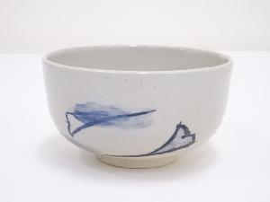 呉須絵銀杏文茶碗